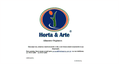 Desktop Screenshot of hortaearte.com.br