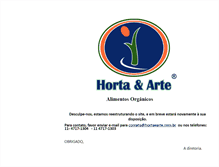 Tablet Screenshot of hortaearte.com.br